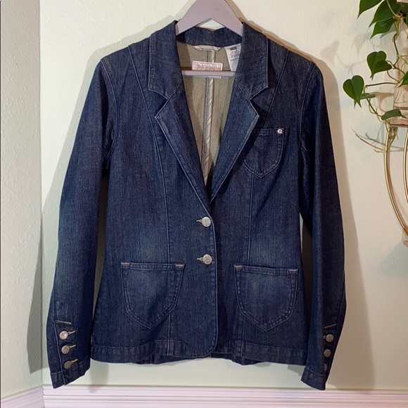 levis denim blazer